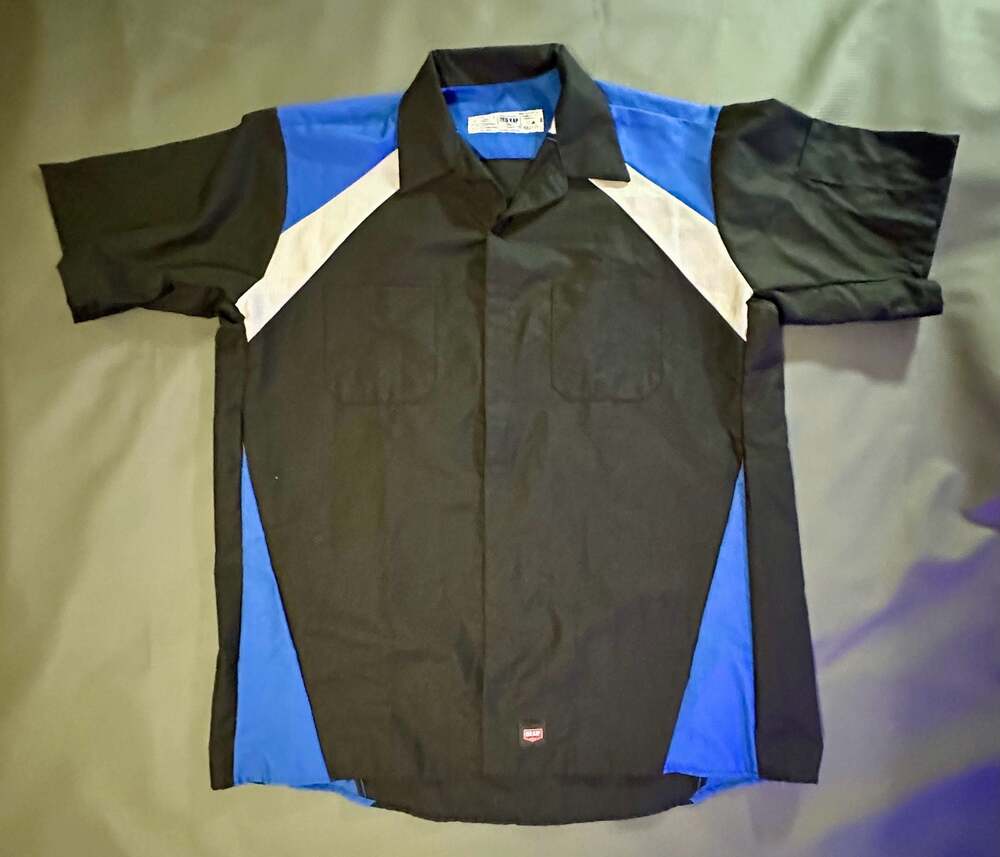 Red Kap Men's Tri-Color Shop Shirt